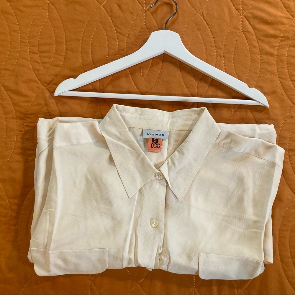 Avenue Men’s 100% Silk Shirt